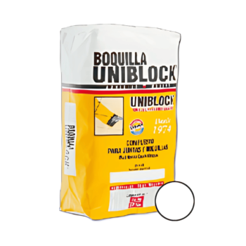 Boquilla uniblock blanco