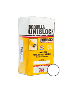 Boquilla uniblock blanco